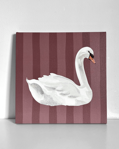 Swan Bedazzle Canvas Kit