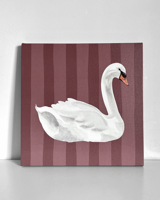 Swan Bedazzle Canvas Kit