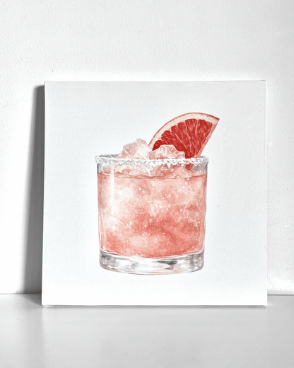 Fancy Drink Bedazzle Canvas Kit