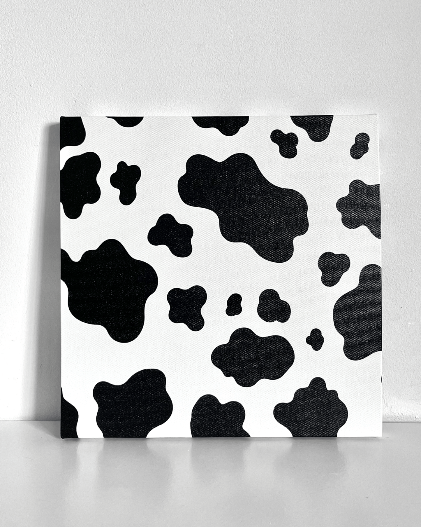 Cow Print Bedazzle Canvas Kit