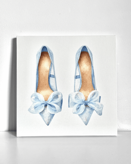Blue Heels Bedazzle Canvas Kit