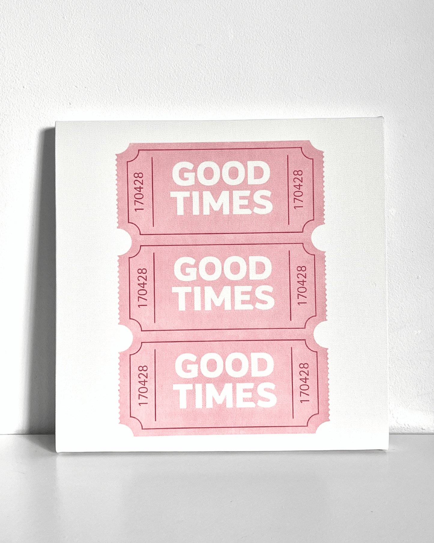 Tickets Bedazzle Canvas Kit