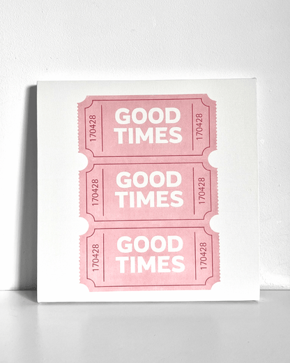 Tickets Bedazzle Canvas Kit