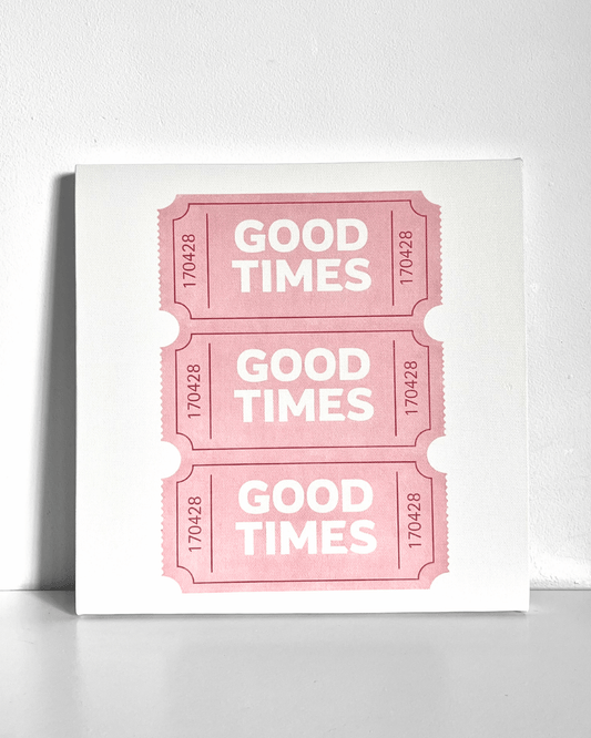 Tickets Bedazzle Canvas Kit