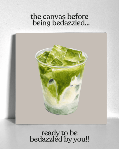 Matcha Bedazzle Canvas Kit