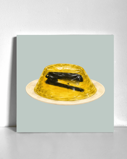 The Office Jello Stapler Bedazzle Canvas Kit