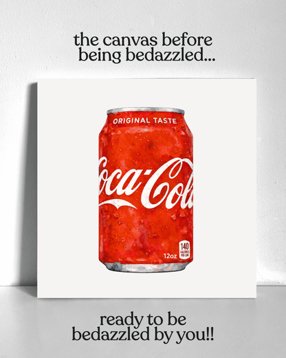 Soda Bedazzle Canvas Kit
