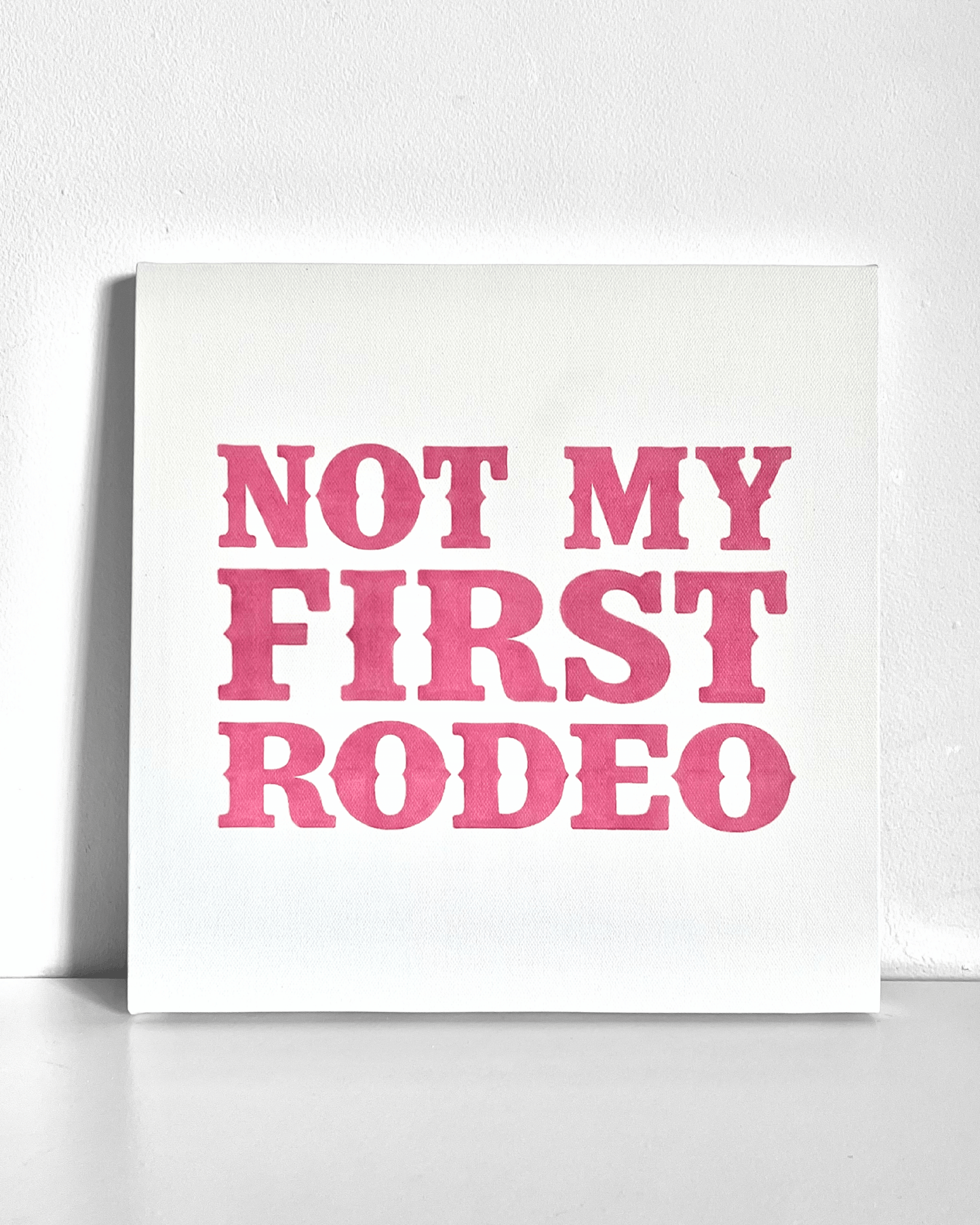Not My First Rodeo Bedazzle Canvas Kit