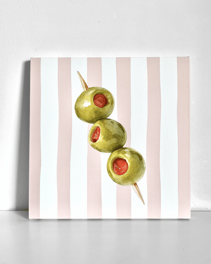 Olives Bedazzle Canvas Kit