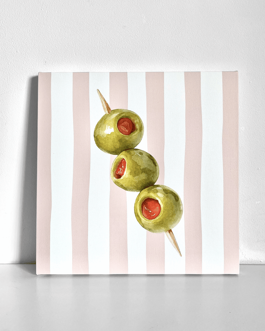 Olives Bedazzle Canvas Kit