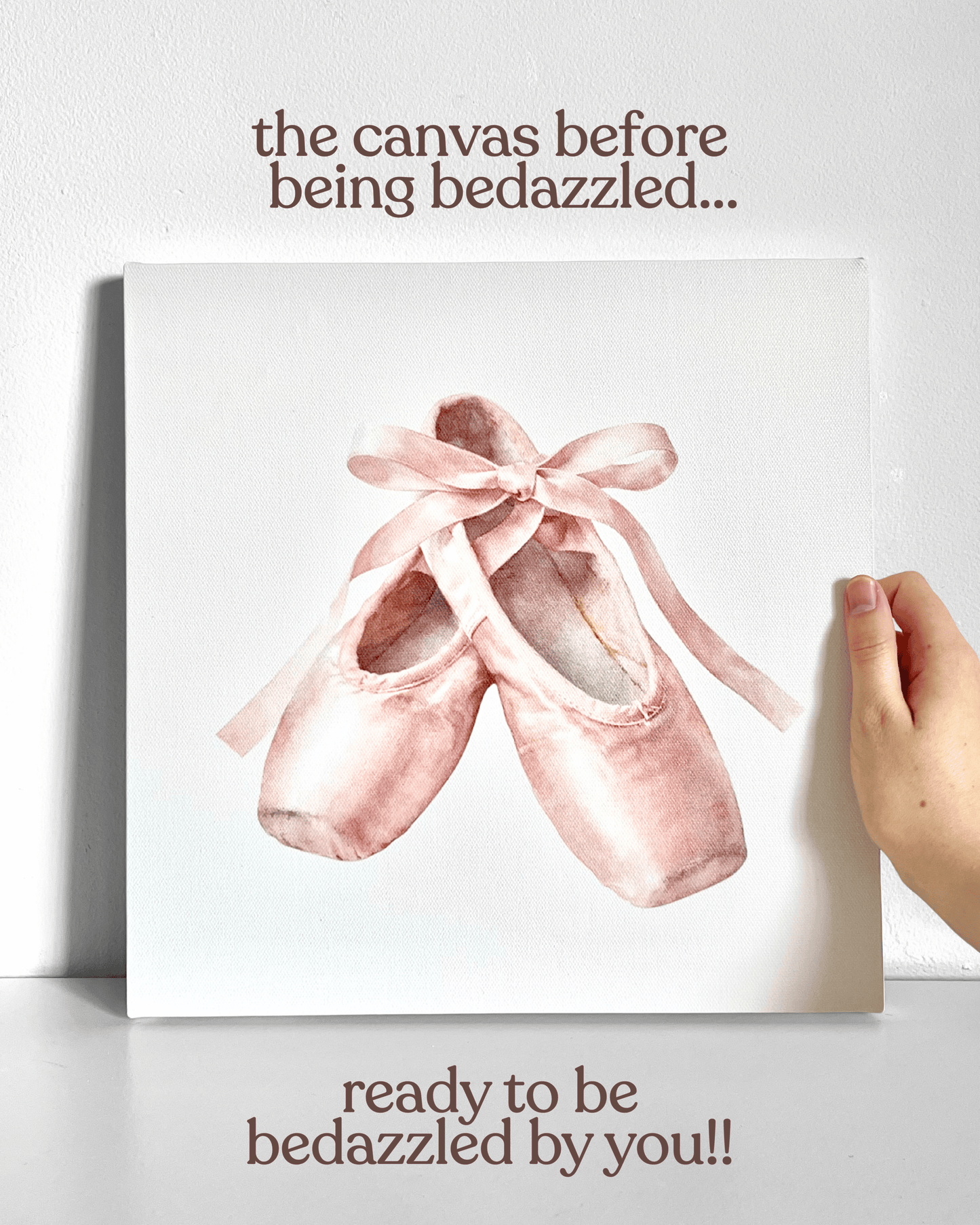Ballet Bedazzle Canvas Kit