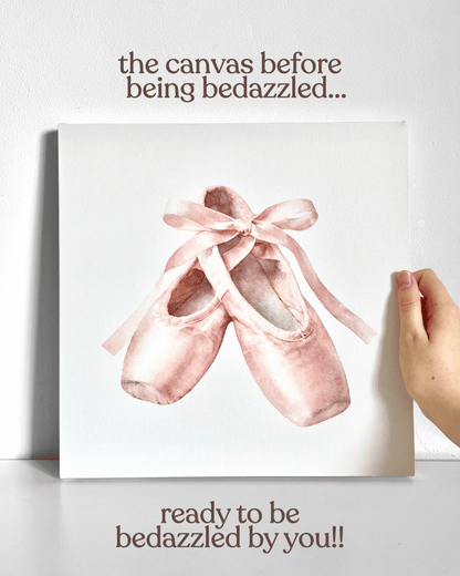 Ballet Bedazzle Canvas Kit