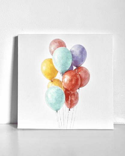 Balloons Bedazzle Canvas Kit