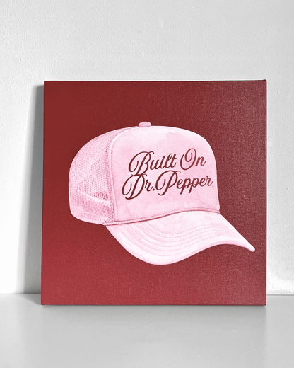 Built on Dr. Pepper Bedazzle Canvas Kit