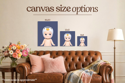 Penguin Sonny Bedazzle Canvas Kit