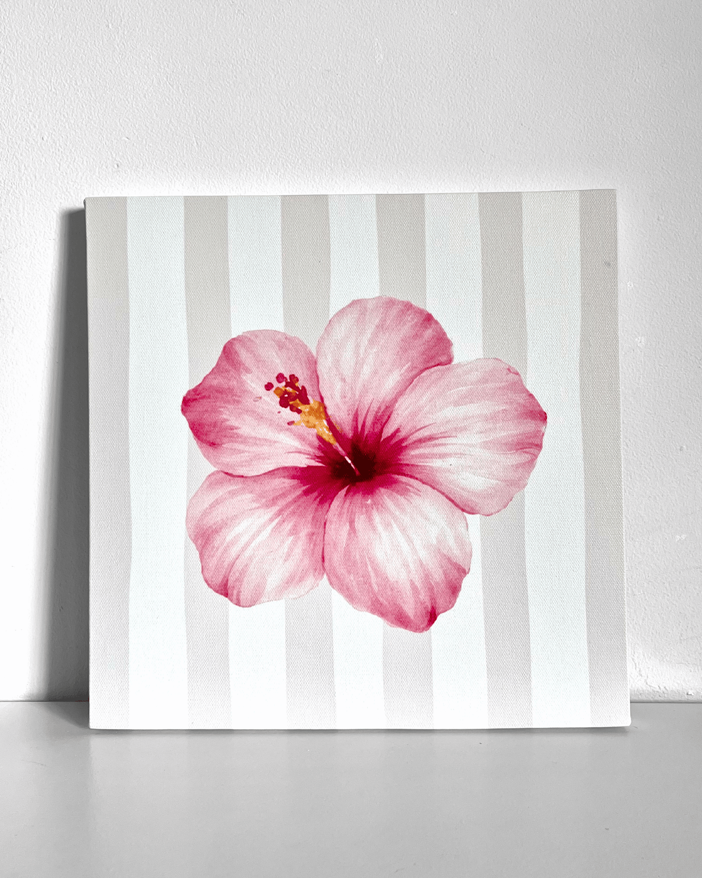 Hibiscus Bedazzle Canvas Kit
