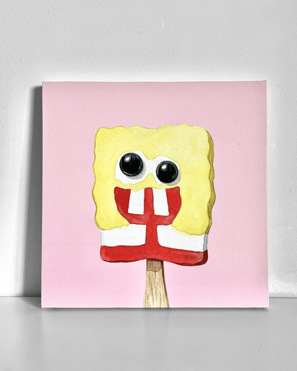 Melted Ice Pop Bedazzle Canvas Kit