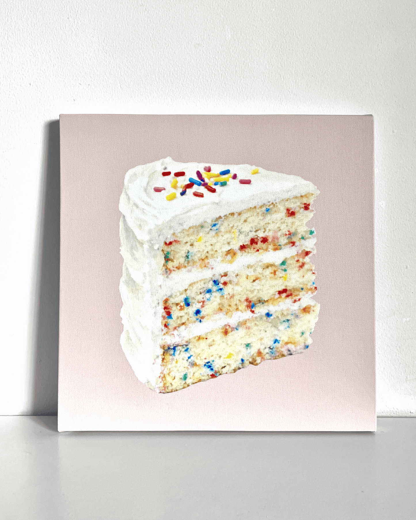 Funfetti Cake Bedazzle Canvas Kit