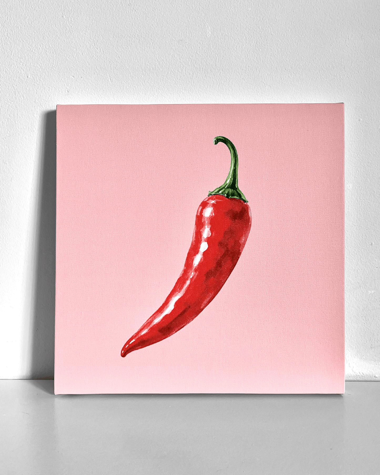 Chilli Pepper Bedazzle Canvas Kit