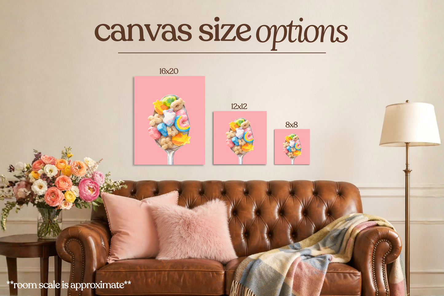 Cereal Bedazzle Canvas Kit