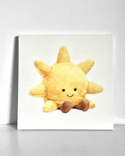 Sunshine Plushie Bedazzle Canvas Kit