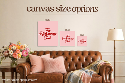 The Homebody Club Bedazzle Canvas Kit