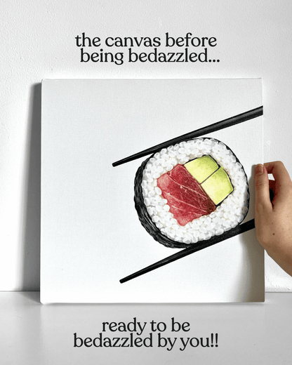 Sushi Bedazzle Canvas Kit