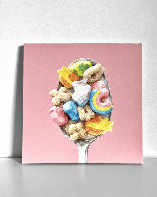 Cereal Bedazzle Canvas Kit