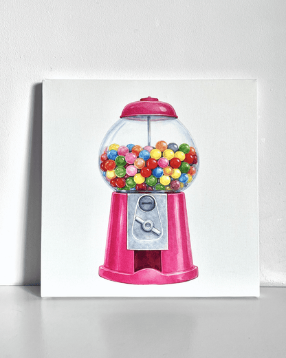 Gumball Machine Bedazzle Canvas Kit