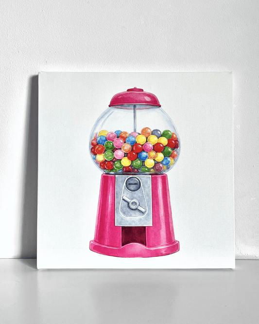 Gumball Machine Bedazzle Canvas Kit
