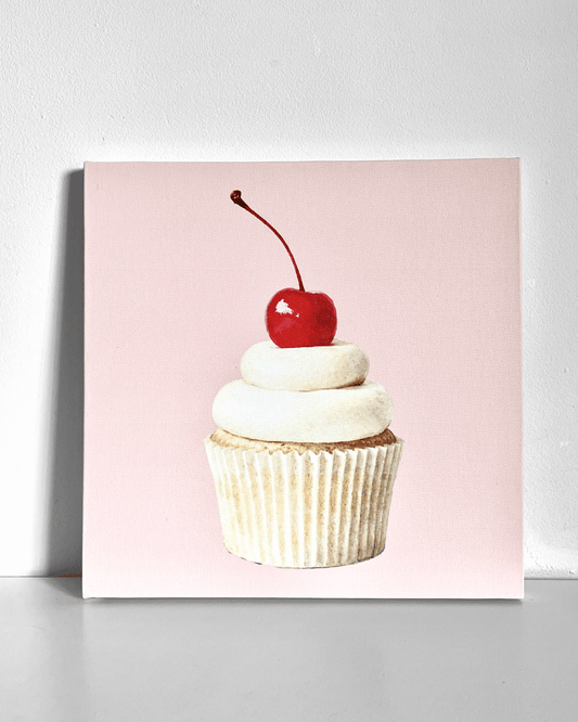 Cupcake Bedazzle Canvas Kit