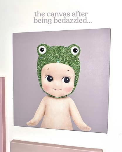 Frog Sonny Bedazzle Canvas Kit
