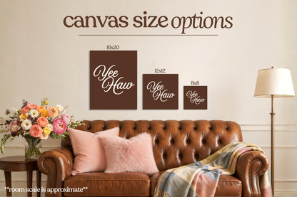 Yee Haw Bedazzle Canvas Kit