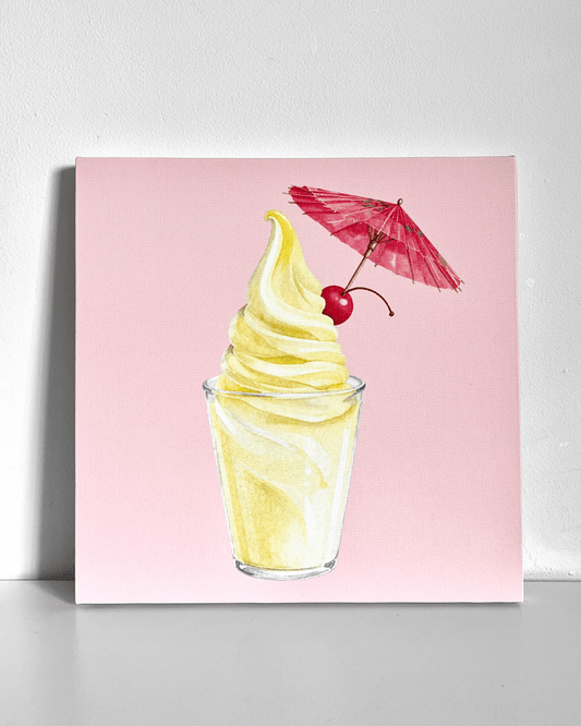Pineapple Ice Cream Bedazzle Canvas Kit