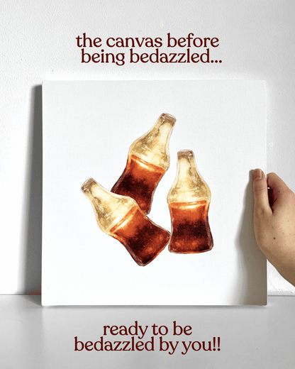 Soda Gummies Bedazzle Canvas Kit