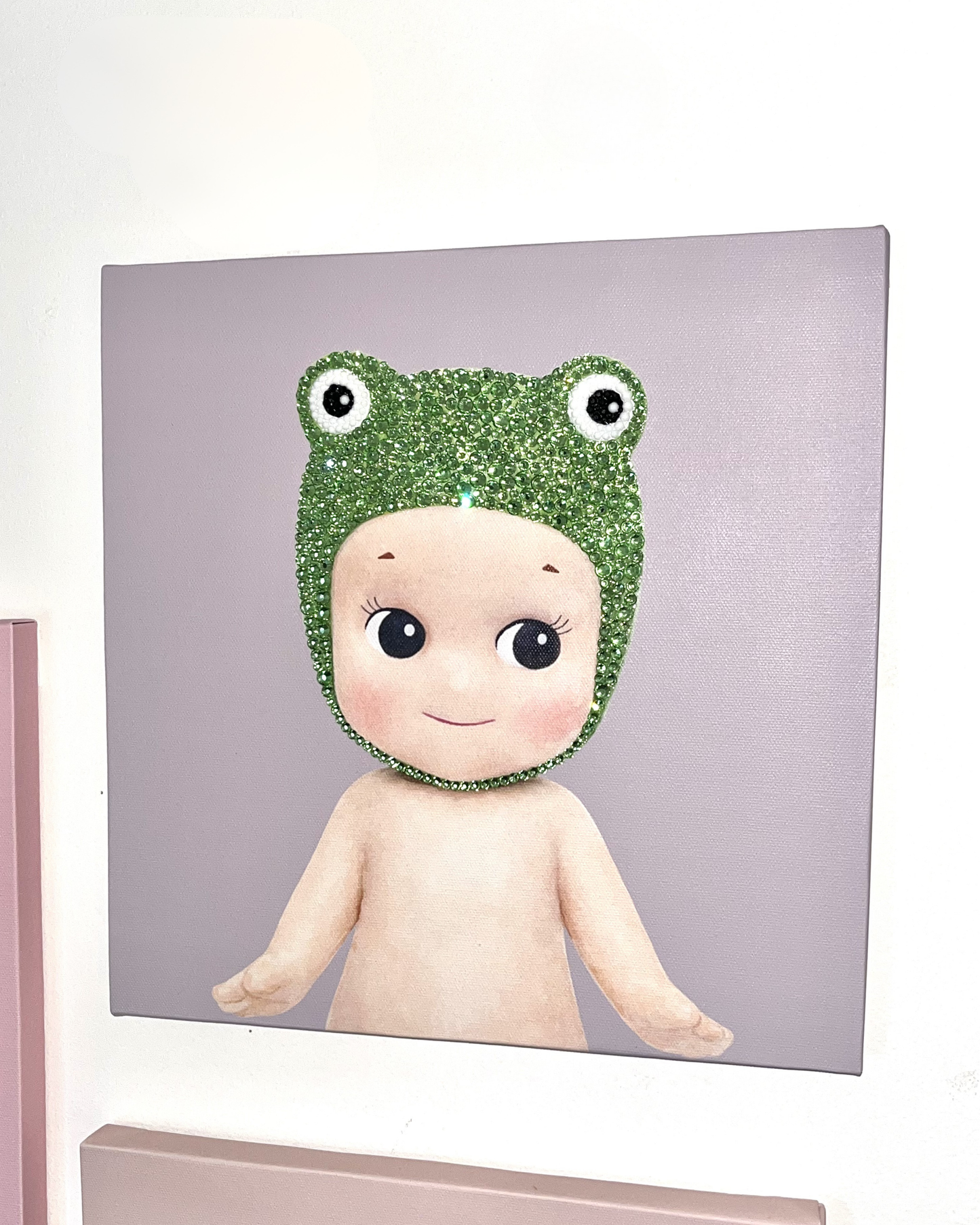 Frog Sonny Bedazzle Canvas Kit