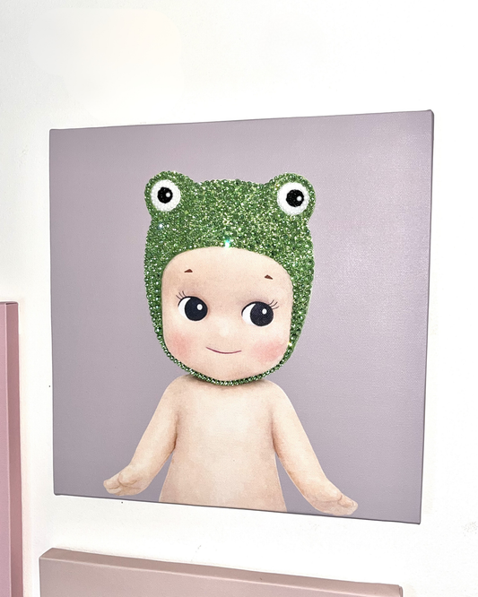 Frog Sonny Bedazzle Canvas Kit