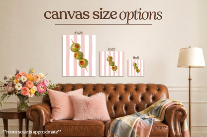 Olives Bedazzle Canvas Kit