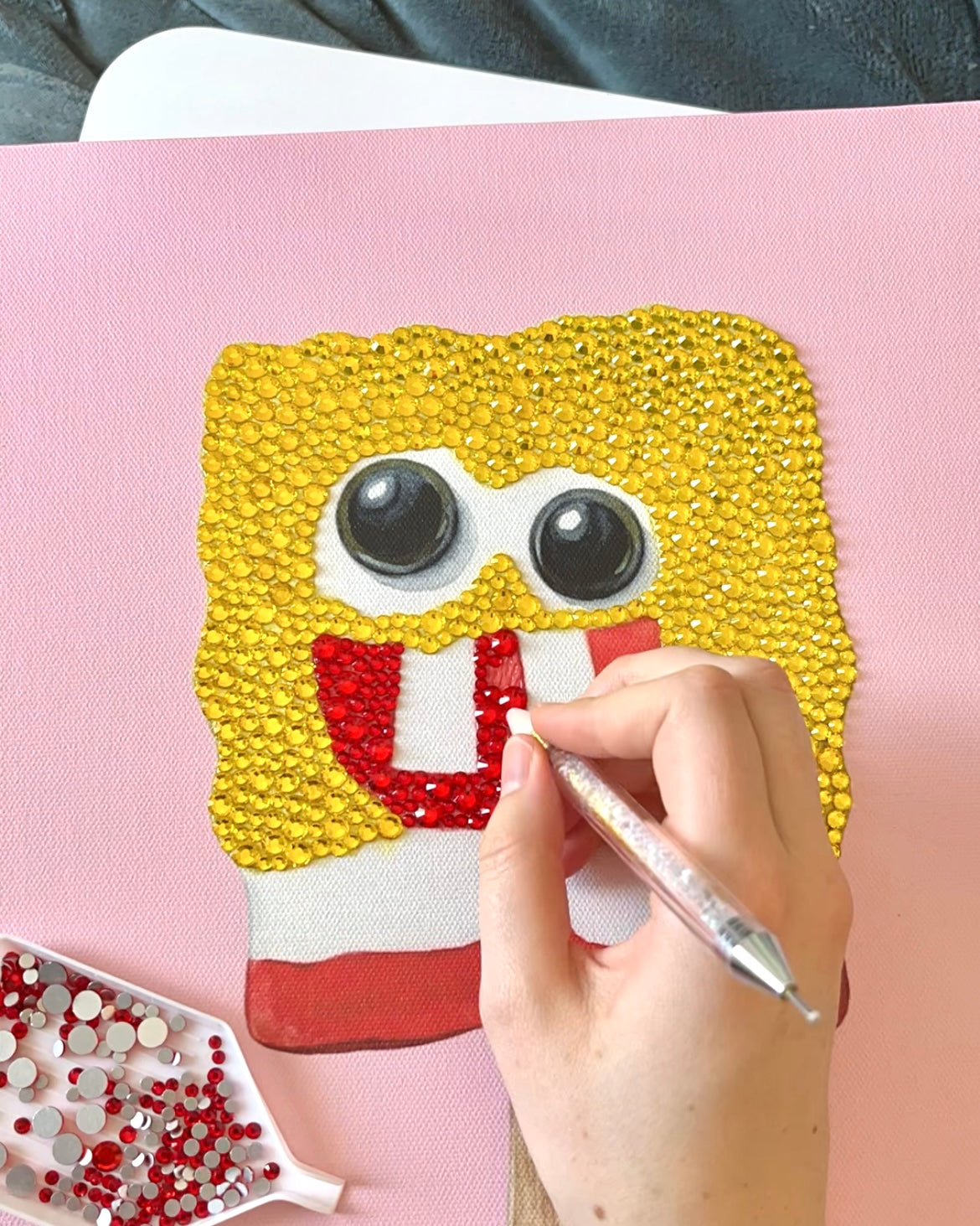 Melted Ice Pop Bedazzle Canvas Kit