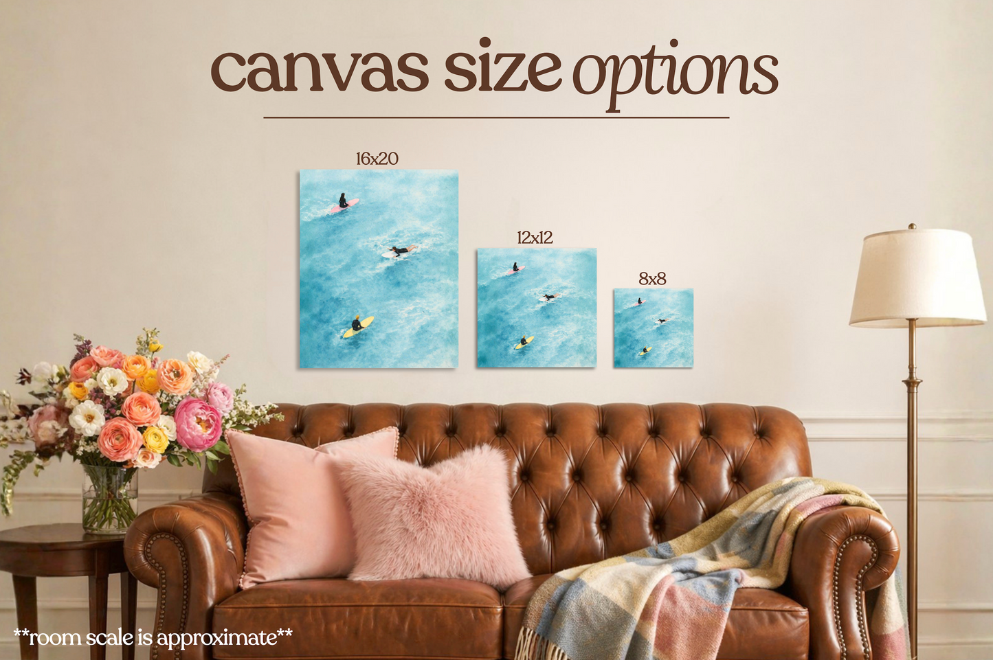 Surfers Bedazzle Canvas Kit