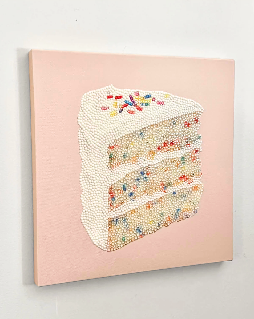 Funfetti Cake Bedazzle Canvas Kit