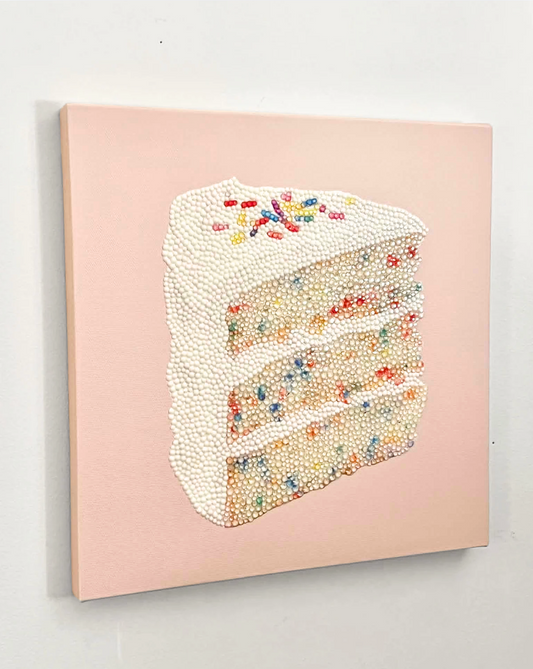 Funfetti Cake Bedazzle Canvas Kit
