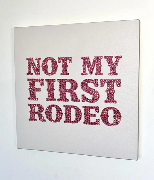 Not My First Rodeo Bedazzle Canvas Kit