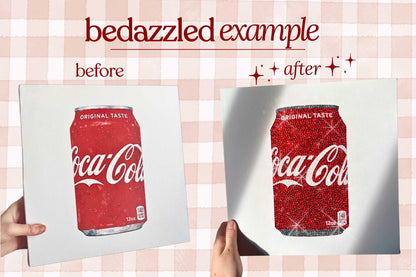Diet Cola Bedazzle Canvas Kit