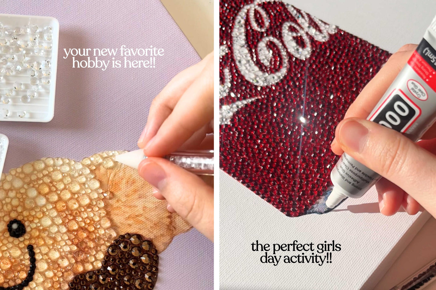 Diet Cola Bedazzle Canvas Kit