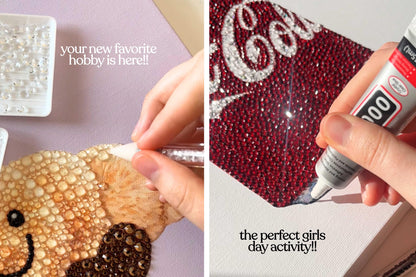 Diet Cola Bedazzle Canvas Kit