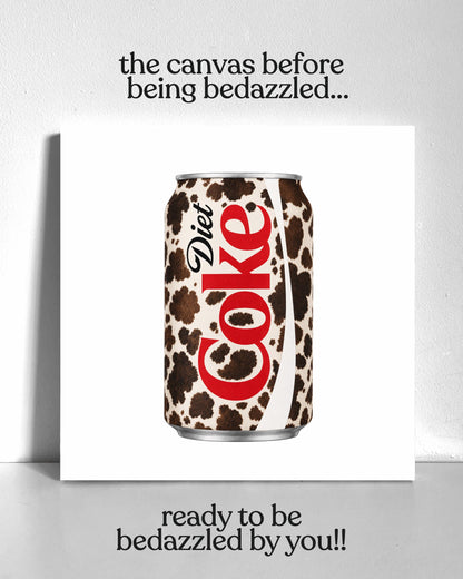 Country Diet Cola Bedazzle Canvas Kit
