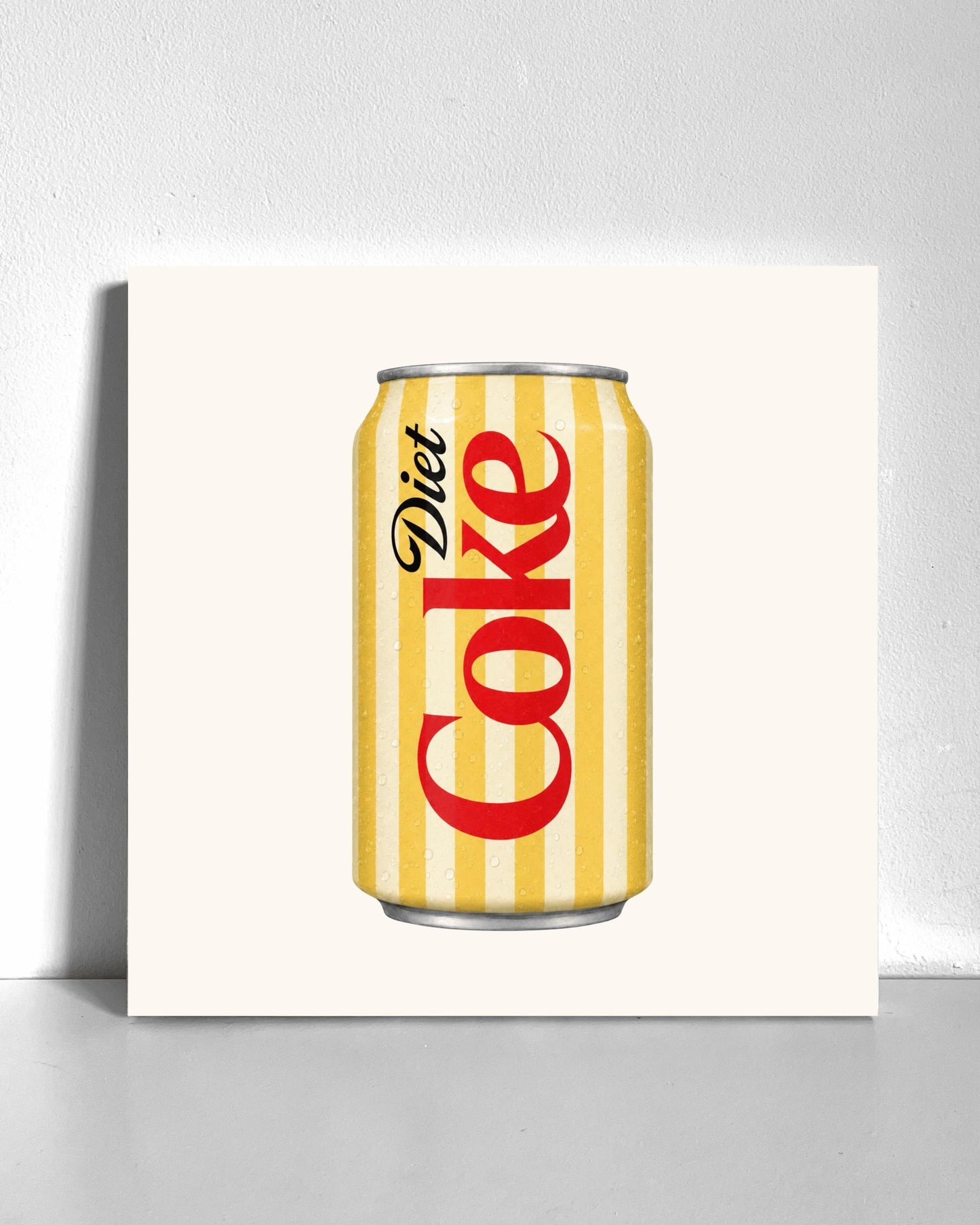 Yellow Diet Cola Bedazzle Canvas Kit