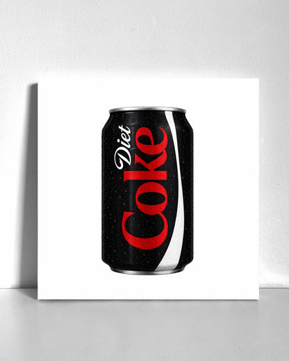 Black Diet Cola Bedazzle Canvas Kit