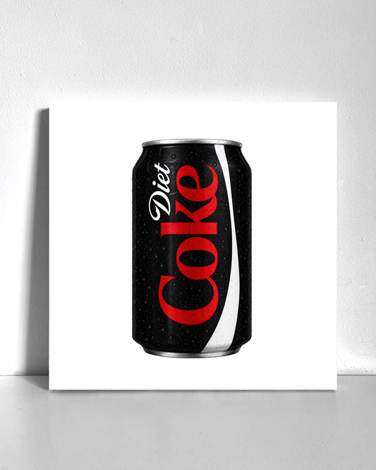 Black Diet Cola Bedazzle Canvas Kit